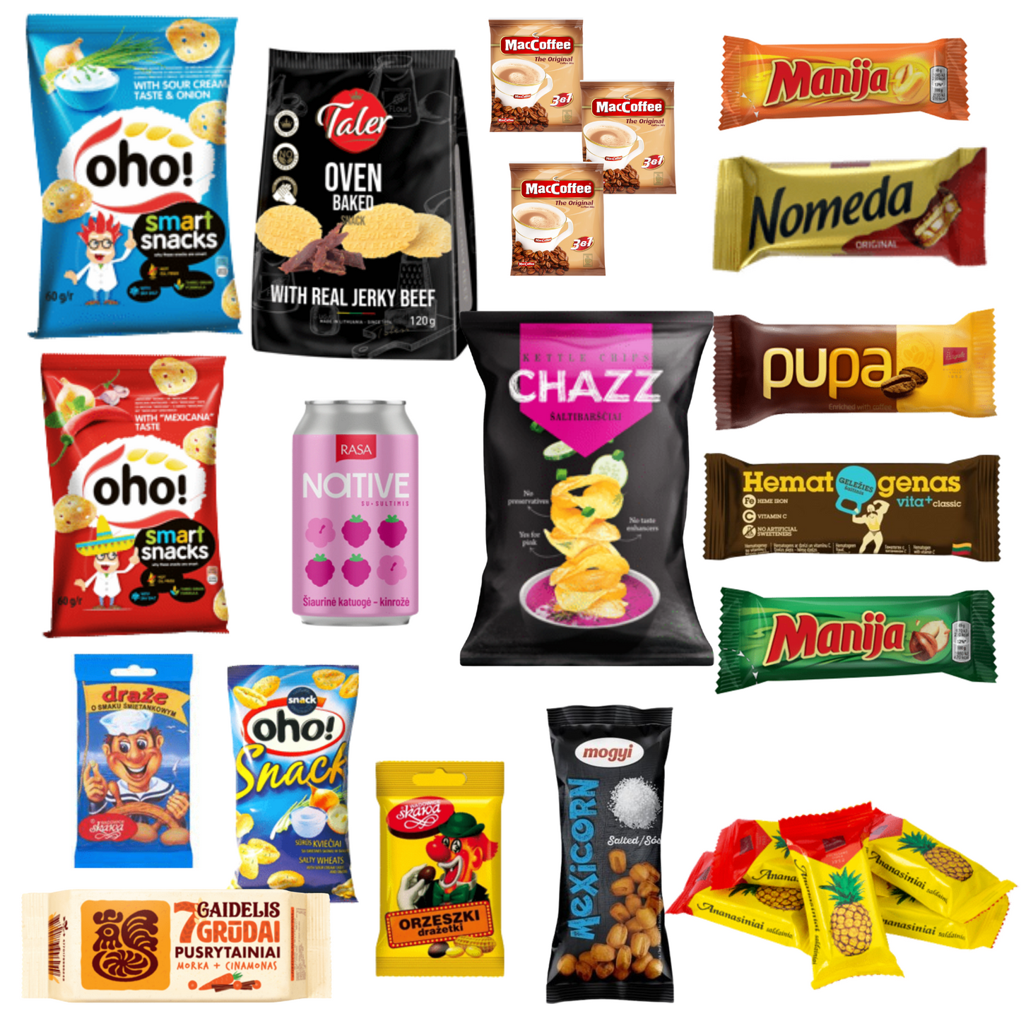 Full Size Snack Box 23pcs