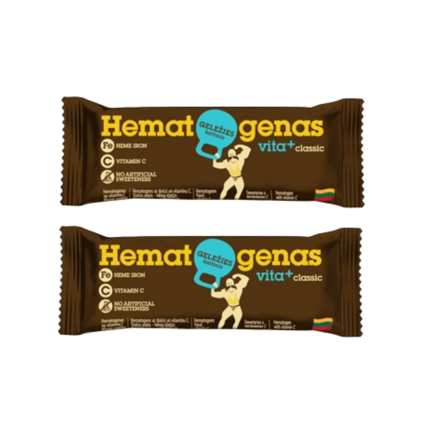 2 x Hematogen Vita+, 50g 1.76oz each