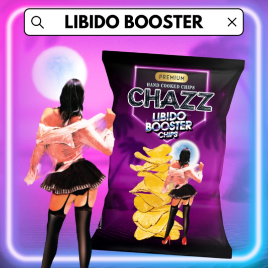 Libido Booster for Him Chips, Natural Chips, Limited Edition, Adult Chips