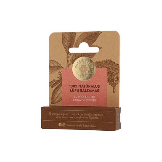 GREEN FEEL'S Lip Balm with Propolis and Cocoa butter, 5 g