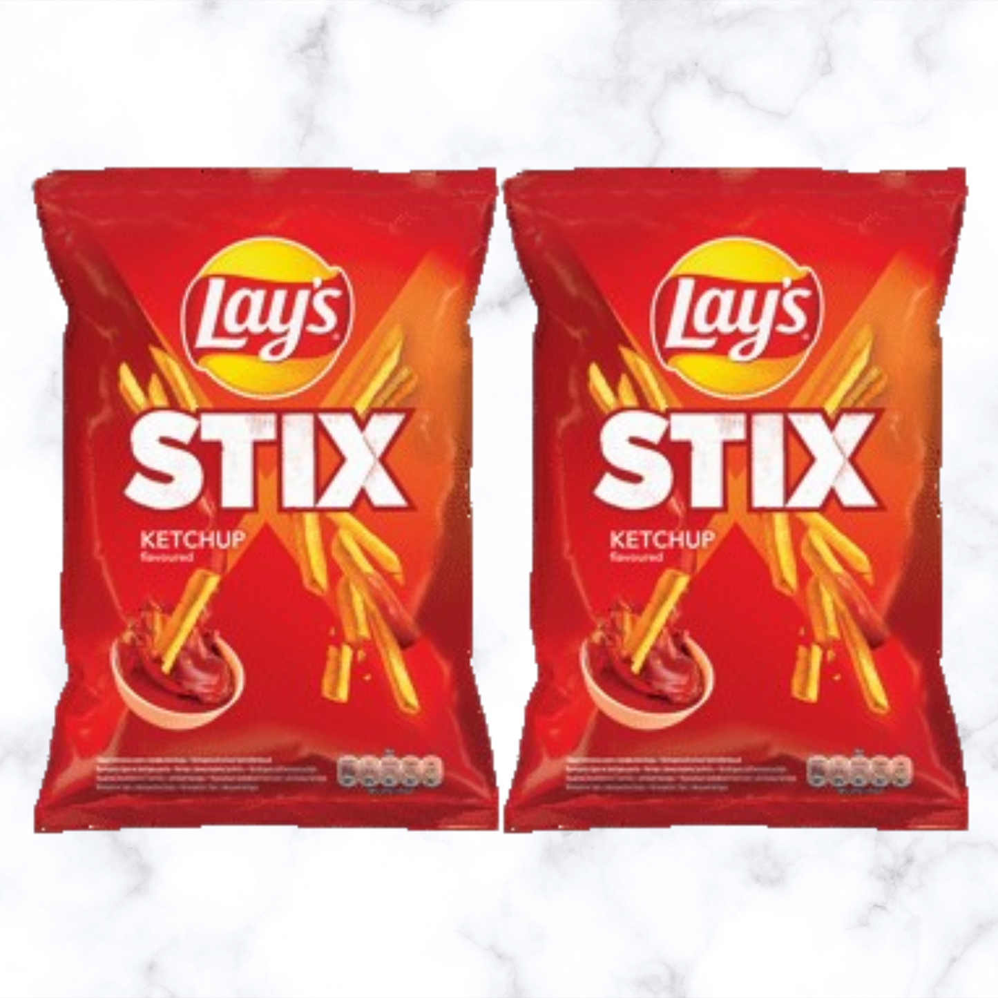 2 x Potato chips LAY'S ketchup flavor, 130 g