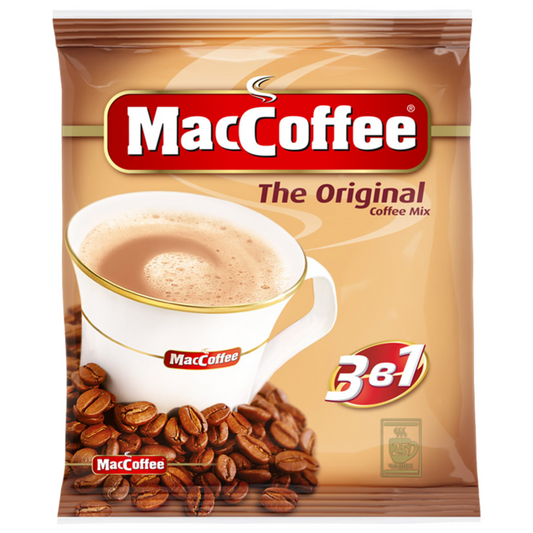 20 Instant Coffee MacCoffee Original 3in1 Sachets, 20g each