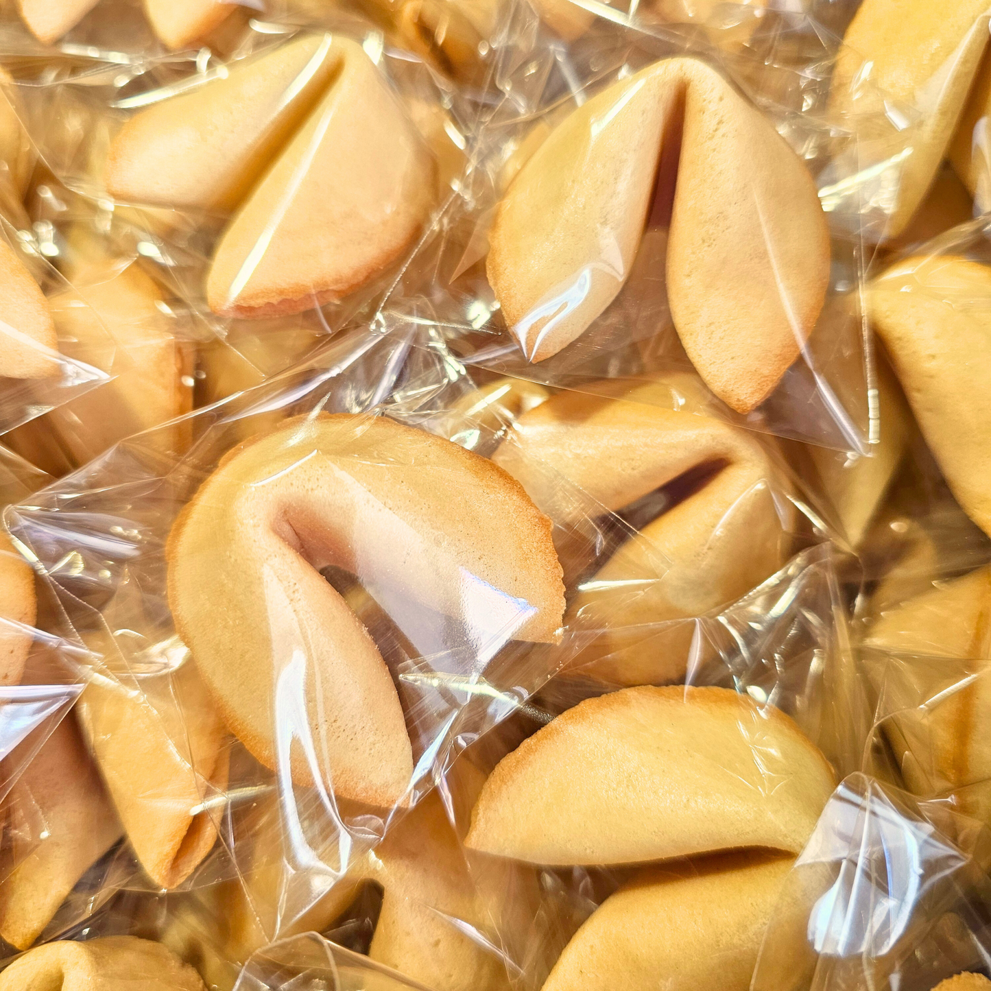 20 Personalised Fortune Cookies, Vegan, Vegetarian, Halal