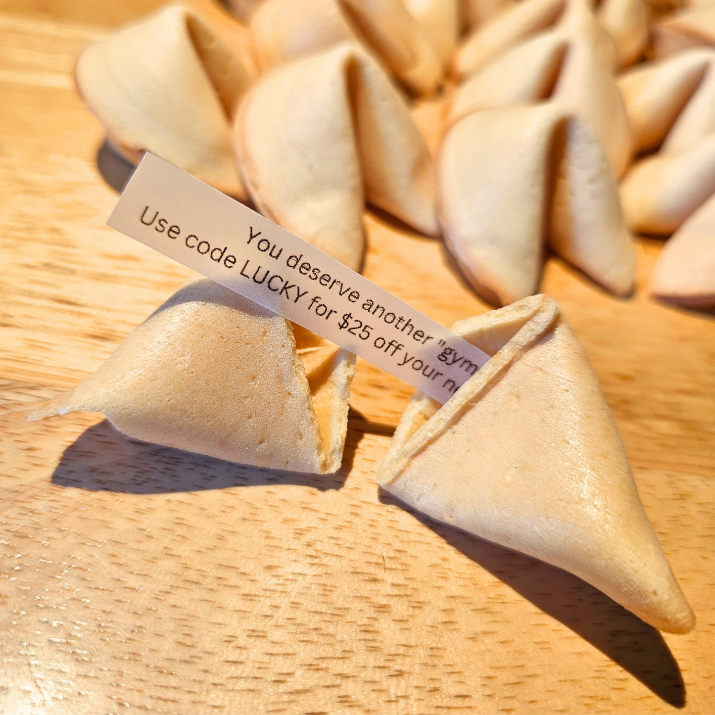 100 Custom Message Fortune Cookies