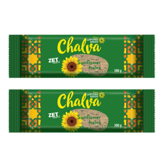 2 x Lithuanian Sunflower Halva, 300g 10.58oz