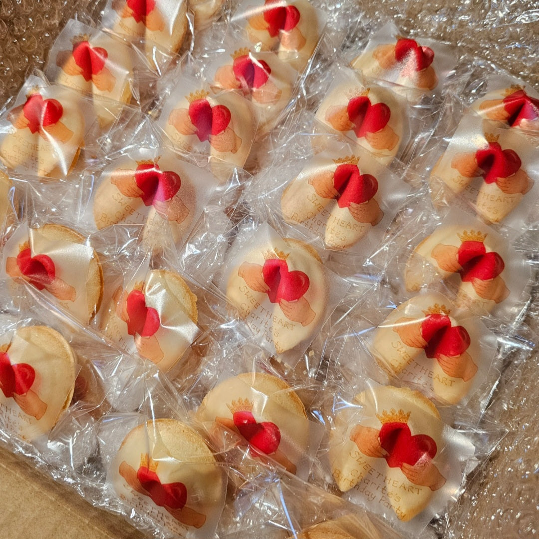 800 Custom Logo Personalised Message Fortune Cookies