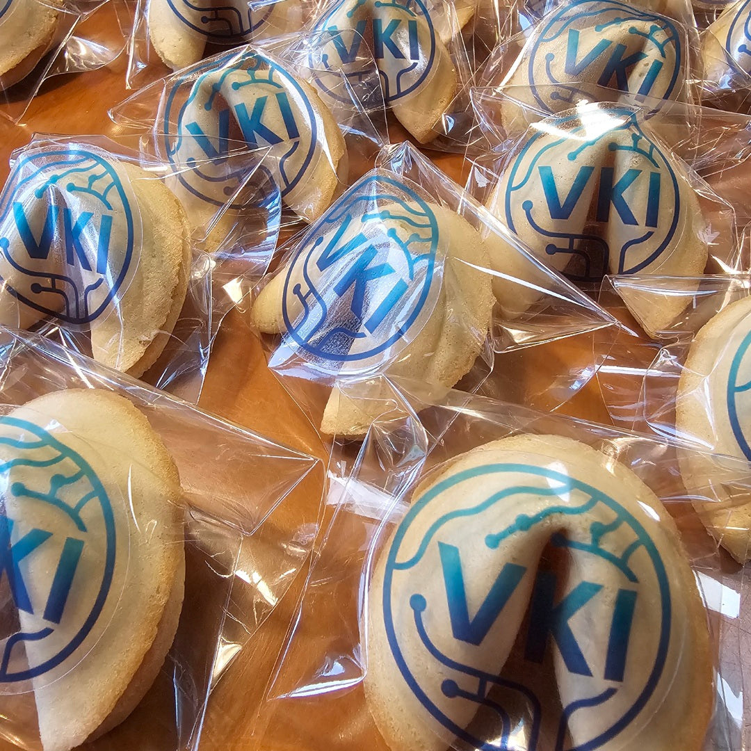 800 Custom Logo Personalised Message Fortune Cookies