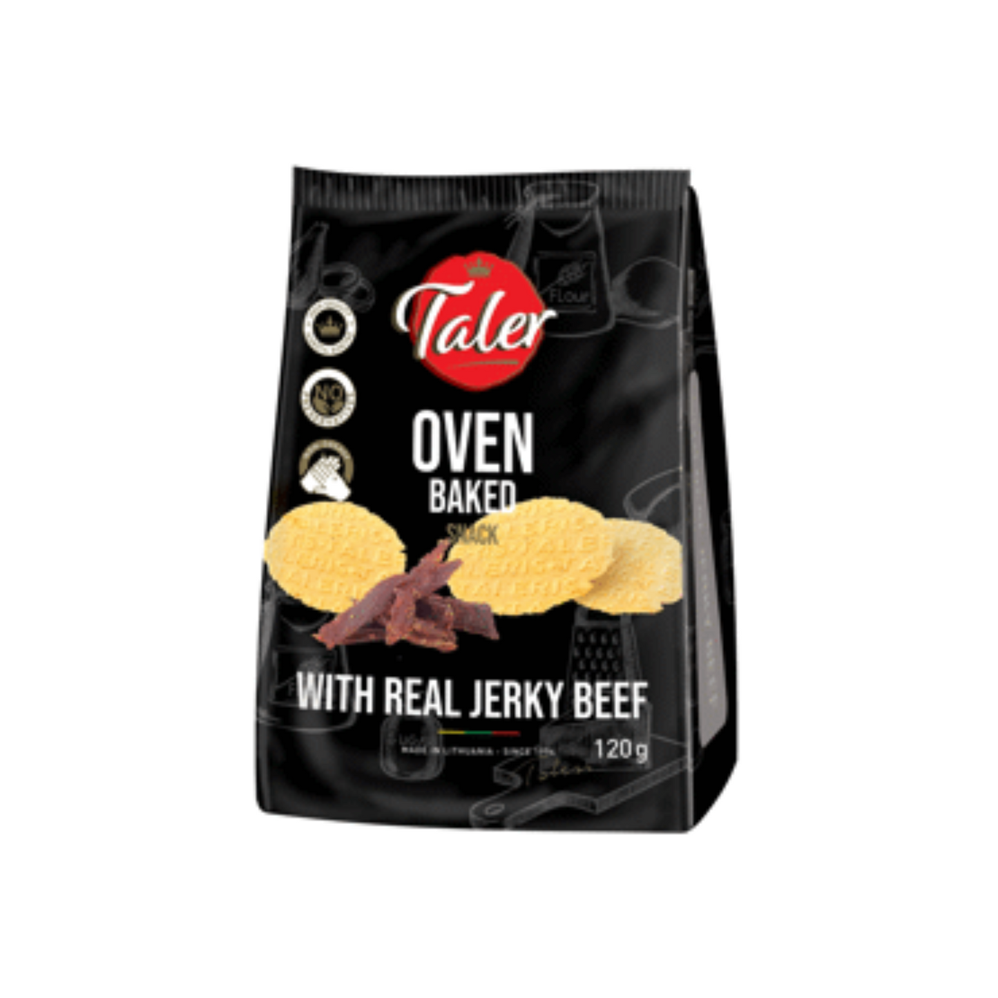 Oven baked waffle chips Taler, 180 g