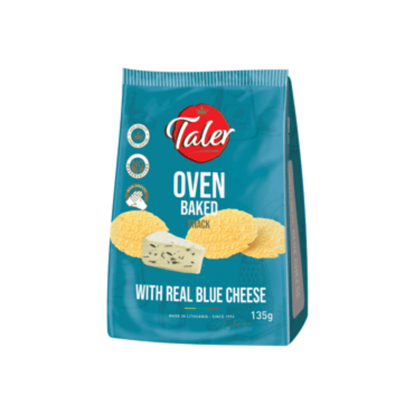 Oven baked waffle chips Taler, 180 g