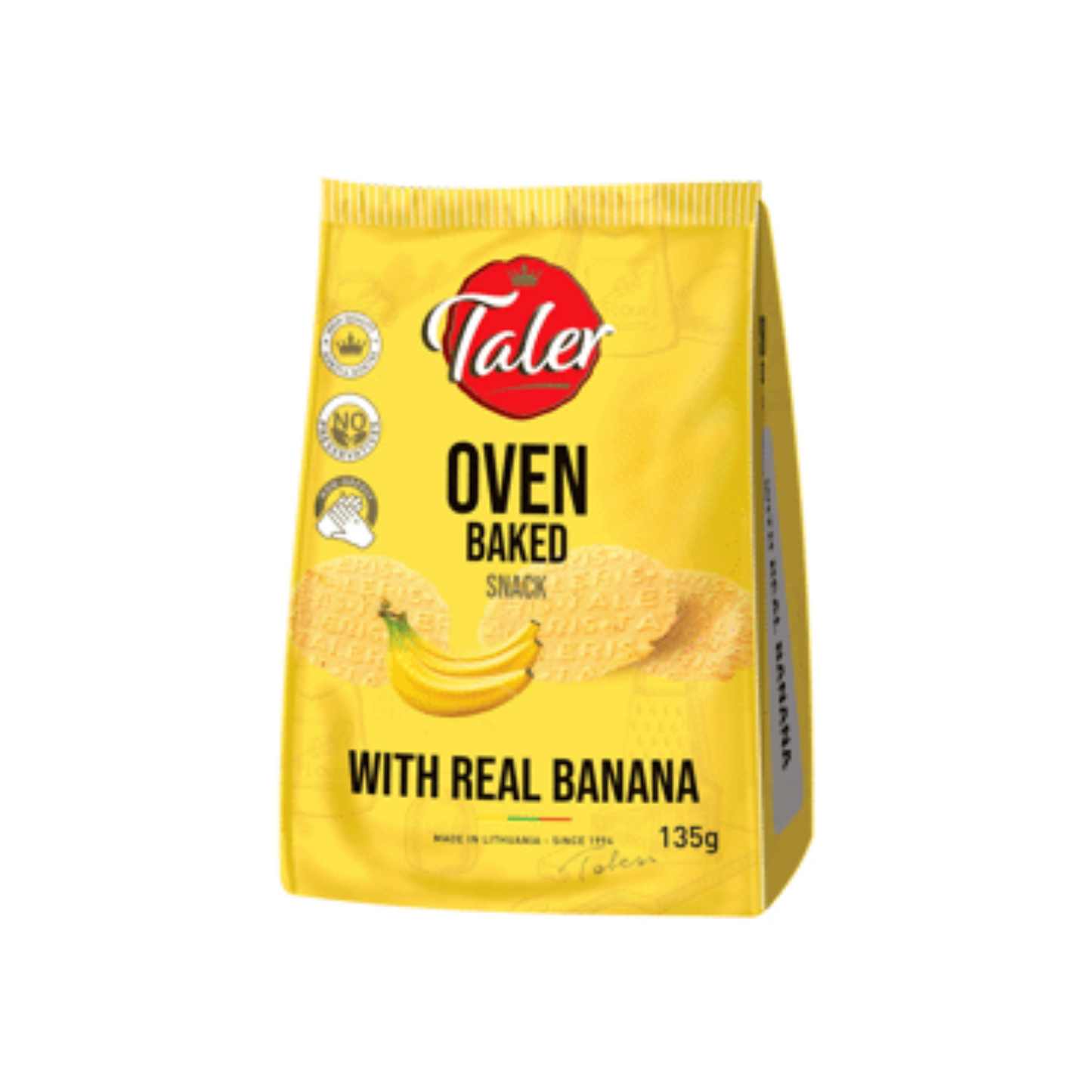 Oven baked waffle chips Taler, 180 g