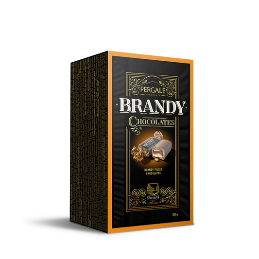 Brandy Filled Dark Chocolate Candies, 190g