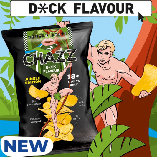 Real D*CK Flavored Chips, Natural Chips, Limited Edition, Adult Chips