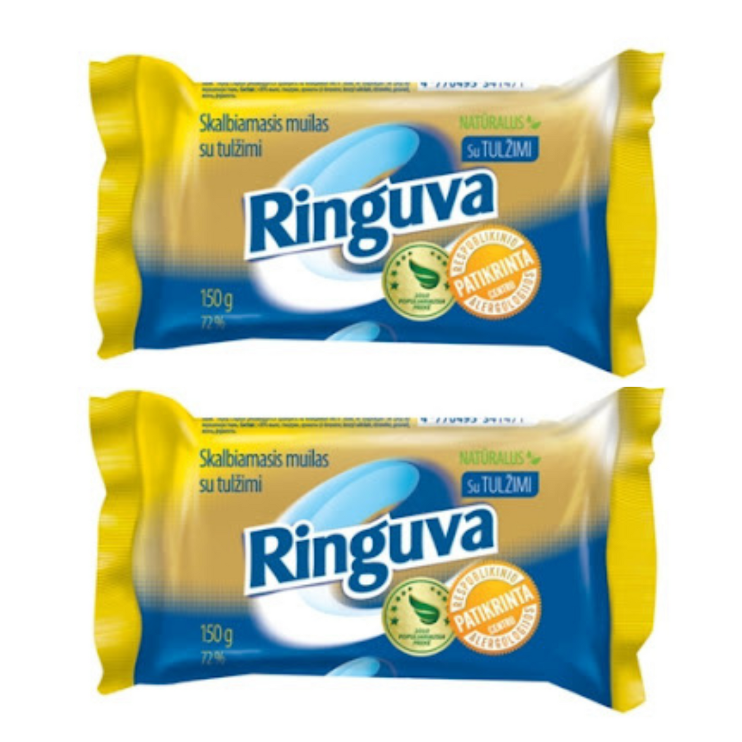 2 x Laundry soap RINGUVA with Bile, 150g 5.29oz