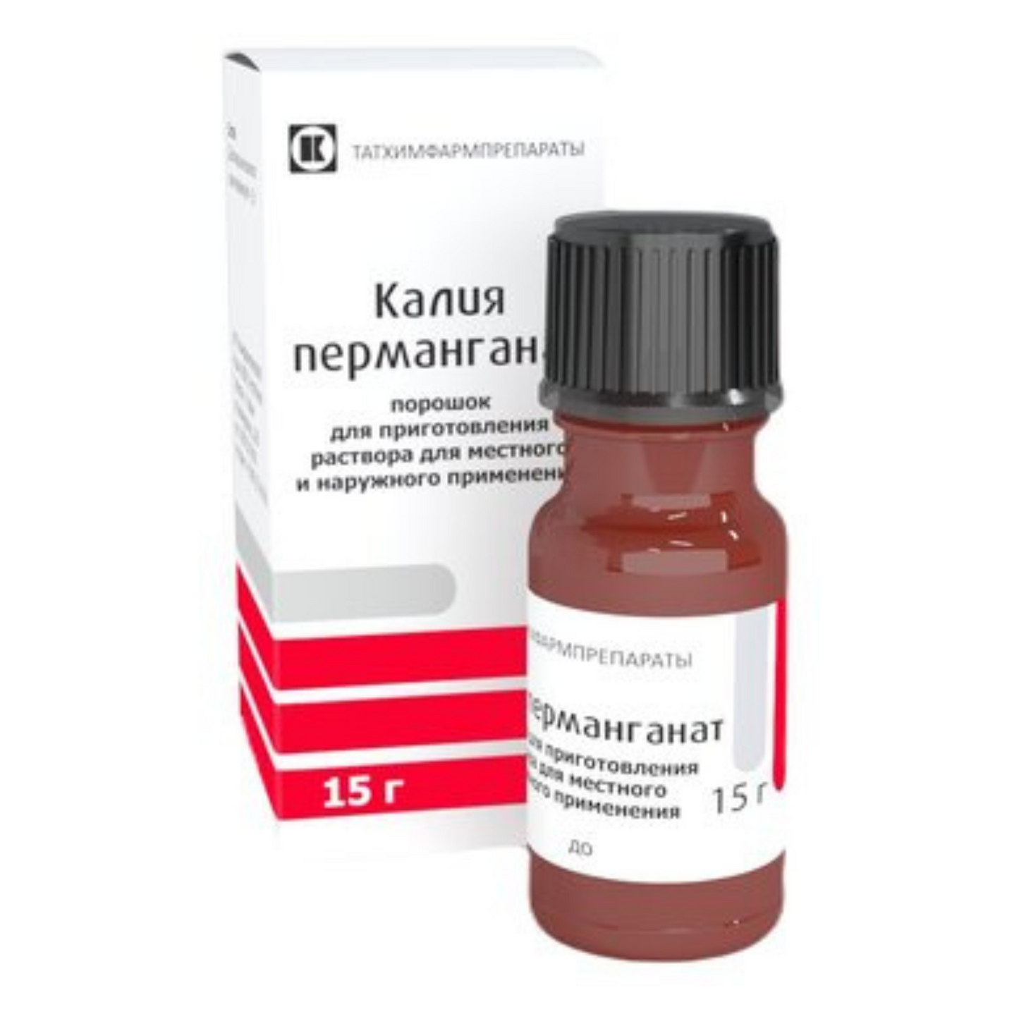 Potassium Permanganate, 15g for Adults and Children