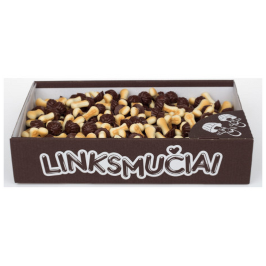 Little cookies with dark chocolate, 1kg