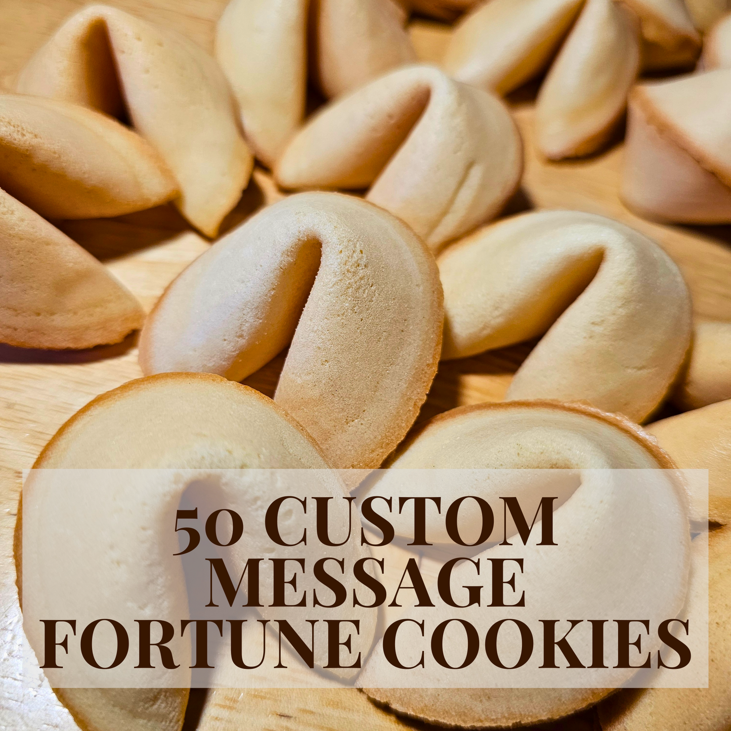 50 Personalised Fortune Cookies