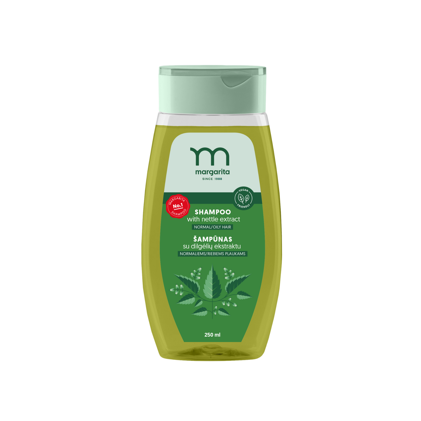 Hair shampoo with nettle extract, 250 ml