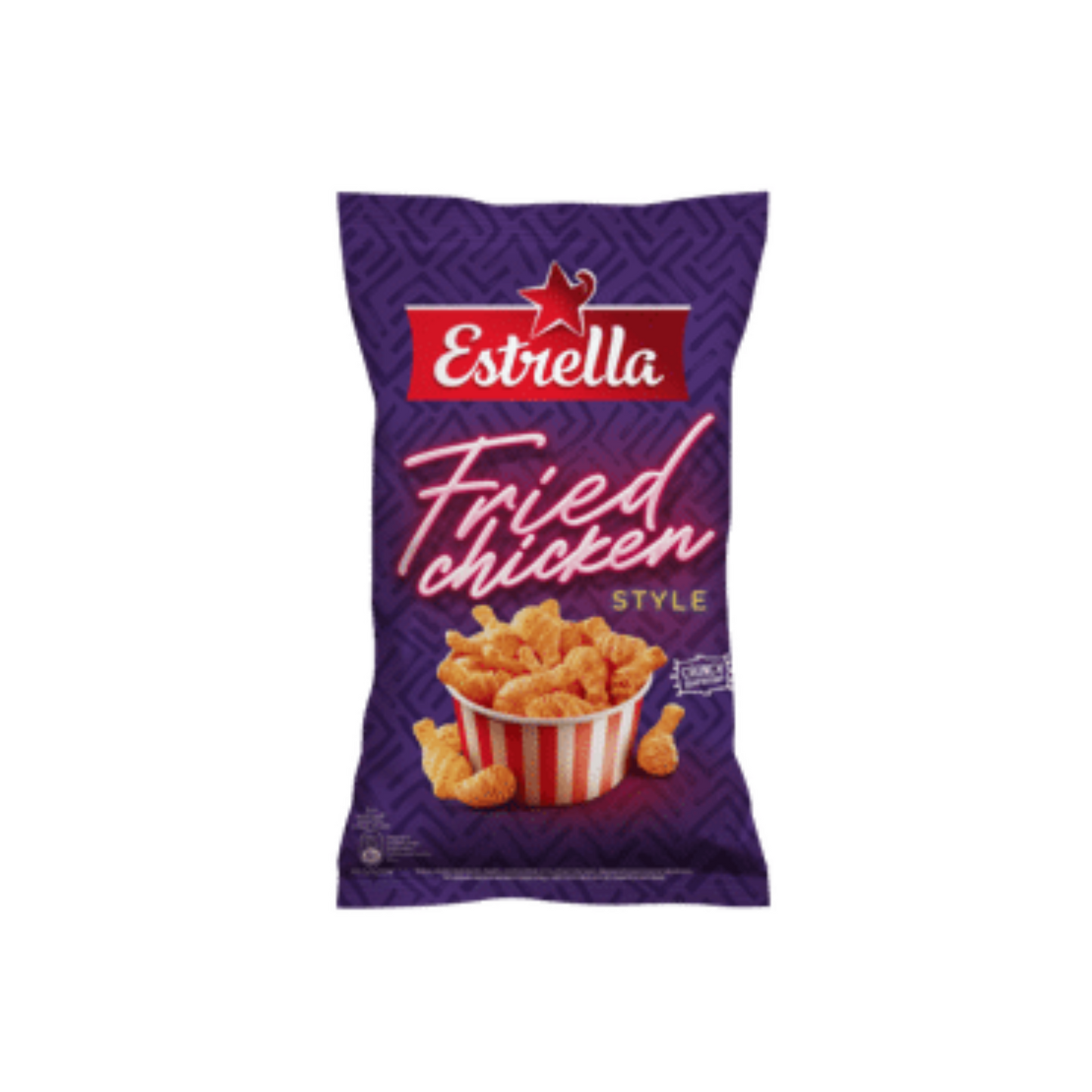 Potato crisps ESTRELLA fried chicken flavor, 110 g