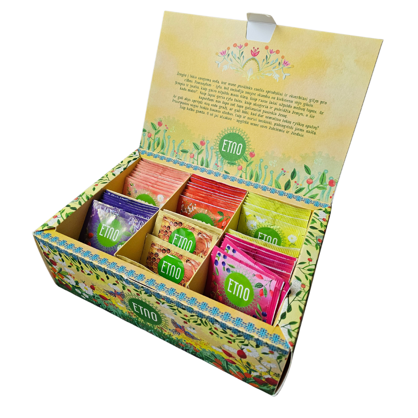 Herbal tea and honey set, 180 g