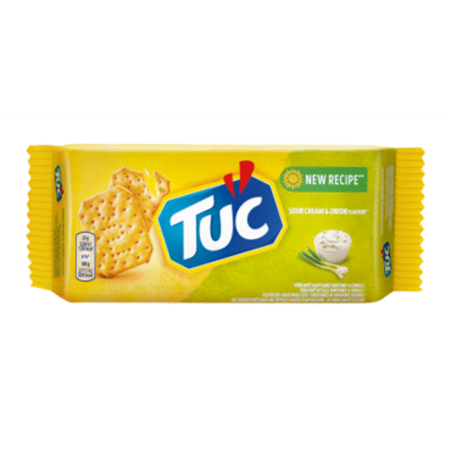 Crackers TUC sour cream and onion flavor, 100 g