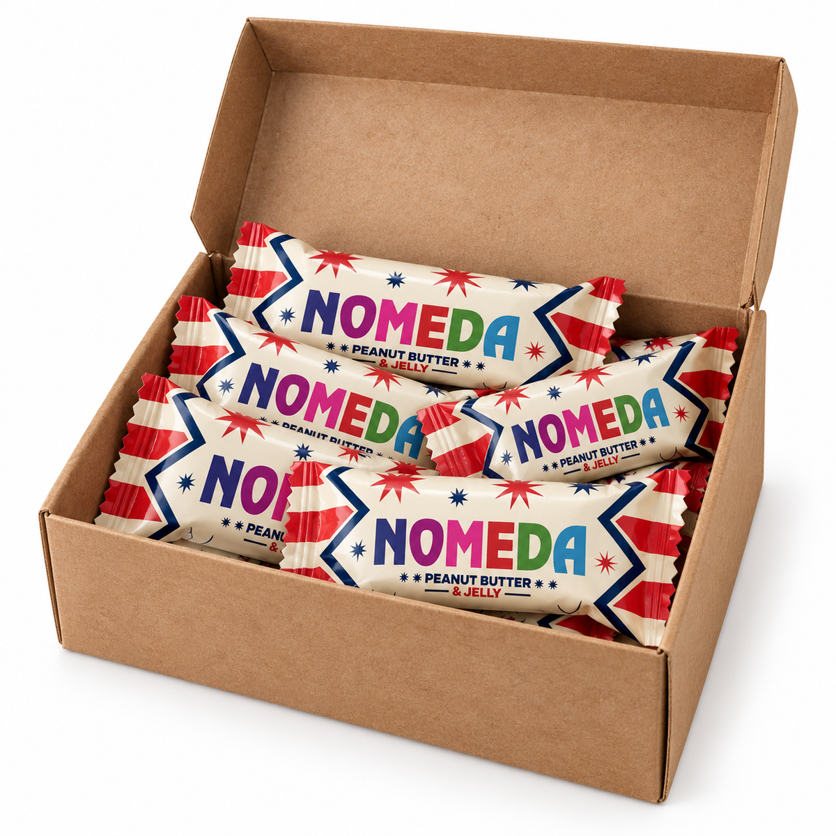 Nomeda Peanut Butter & Jelly Wafer Candies – Lithuanian Sweets, 1 kg