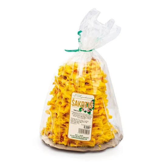 Traditional Lithuanian Sakotis Tree Cake – 500 g