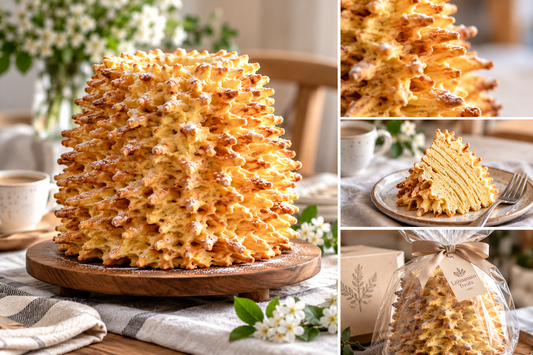Lithuanian Tree Cake (Sakotis) – Traditional 1kg Cake